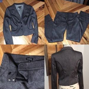 Bebe Women’s Grey Pant Suit